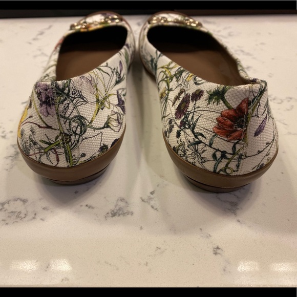 Gucci Ballerinas in White Floral size 41 - Picture 4 of 10